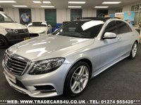 USED 2013 63 MERCEDES-BENZ S-CLASS MERCEDES S350D L LWB LIMO AMG LINE EXEC 7G-TR PLUS EURO 6 FREE UK DELIVERY*VIDEO AVAILABLE* FINANCE ARRANGED* PART EX*HPI CLEAR