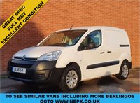 USED 2016 16 CITROEN BERLINGO 1.6 625 ENTERPRISE L1 HDI 74 BHP 
