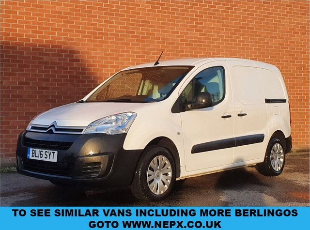 2016 16 Citroen Berlingo 1.6 625 ENTERPRISE L1 HDI 74 BHP