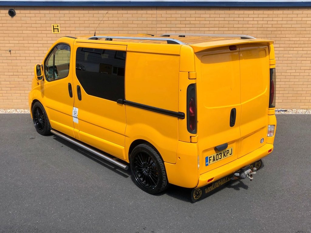 USED 2003 03 VAUXHALL VIVARO Camper // Day Van // 2700 SWB // 1.9 DI 80 BHP // px swap 