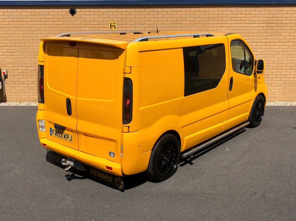 USED 2003 03 VAUXHALL VIVARO Camper // Day Van // 2700 SWB // 1.9 DI 80 BHP // px swap 