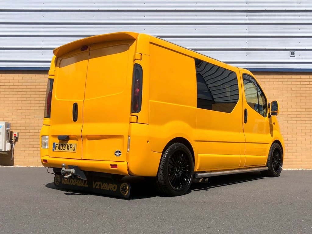 USED 2003 03 VAUXHALL VIVARO Camper // Day Van // 2700 SWB // 1.9 DI 80 BHP // px swap 