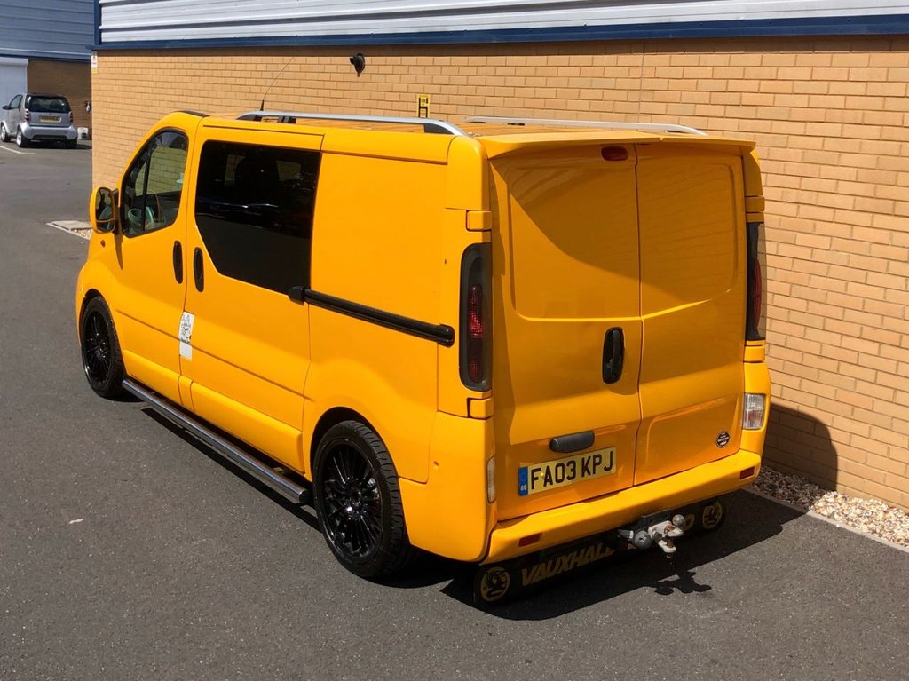 USED 2003 03 VAUXHALL VIVARO Camper // Day Van // 2700 SWB // 1.9 DI 80 BHP // px swap 