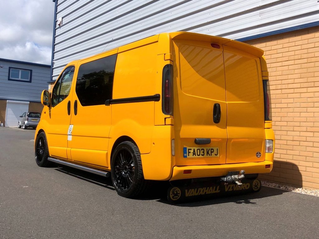 USED 2003 03 VAUXHALL VIVARO Camper // Day Van // 2700 SWB // 1.9 DI 80 BHP // px swap 