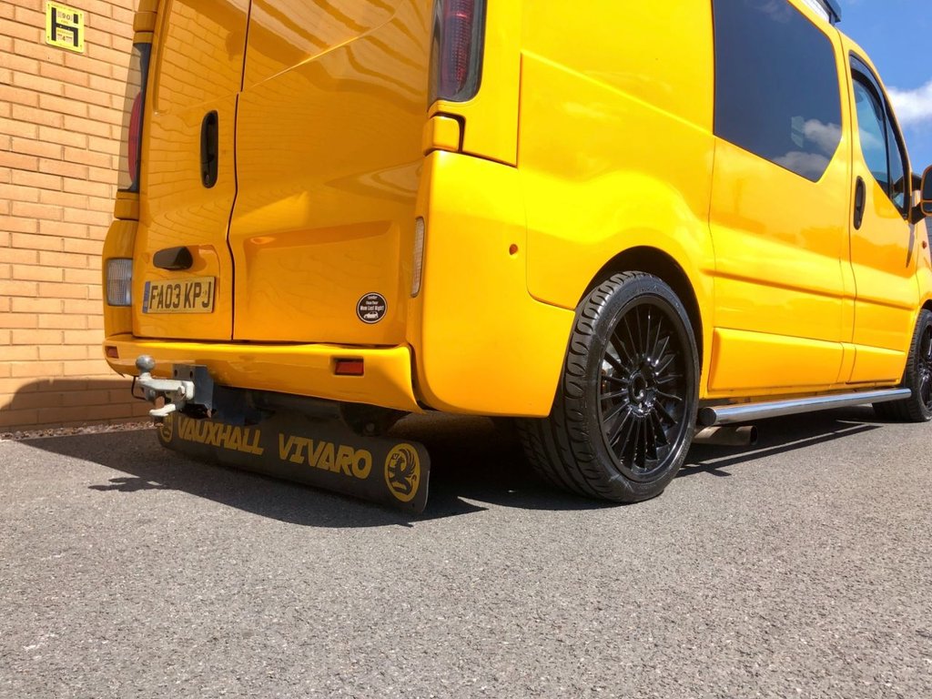 USED 2003 03 VAUXHALL VIVARO Camper // Day Van // 2700 SWB // 1.9 DI 80 BHP // px swap 
