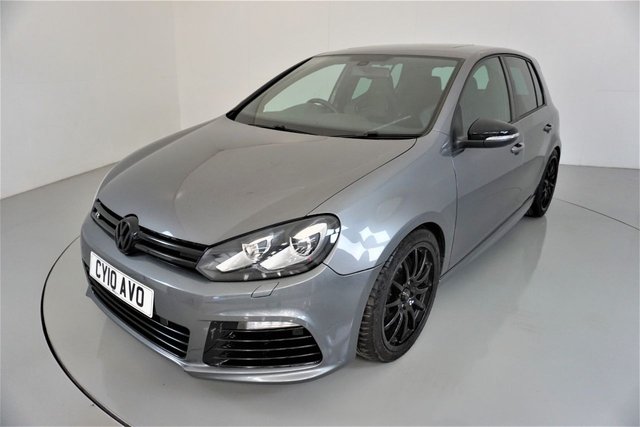 2010 10 Volkswagen Golf 2.0 R 5d-VERY WELL MAINTAINED EXAMPLE PREVIOUS OWNER HAD THE VEHICLE FROM 2013 TIMING BELT AND WATER PUMP CHANGED AT 54K AND MORE RECENTLEY AT 83K-HEATED BLACK LEATHER AND ALCANTARA BUCKET SEATS-UPGRADE DYNAUDIO-SUNROOF-NAVIGATION-REVO STAGE 2+ MAP-BCS TURBO BACK EXHAUST-FORGE INTERCOOLER-H&R SPRINGS-TEAM DYNAMIC 18