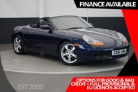 USED 2001 51 PORSCHE BOXSTER 2.7 24V 2d 217 BHP * 16 SERVICE STAMPS * 2 OWNERS * 2 KEYS * 17 INCH ALLOY WHEELS *