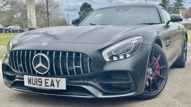 2019 19 Mercedes-Benz Gt 4.0 AMG GT S PREMIUM 2d AUTO 522 BHP ONLY 8,200 MILES// MERC SERVICES X2//BURMEISTER SOUND//KEYLESS GO //PANORAMIC ROOF//AMG SILLS//EXTERIOR NIGHT PACKAGE