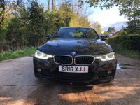 USED 2016 16 BMW 3 SERIES 2.0 320D XDRIVE M SPORT 4d 188 BHP ZERO DEPOSIT FINANCE AVAILABLE