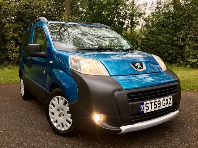 2009 59 Peugeot Bipper 1.4 TEPEE OUTDOOR HDI 5d 68 BHP ONLY 56,800 MILES//1 OWNER//30 POUND ROAD TAX//COMES WITH NEW MOT