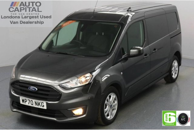 2020 70 FORD TRANSIT CONNECT 1.5 240 Limited EcoBlue Auto 120 BHP L2 LWB 3 Seats Low Emission