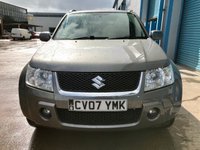 USED 2007 07 SUZUKI GRAND VITARA 1.6 VVT PLUS 3d 105 BHP 4WD, Never Welded, Immaculate