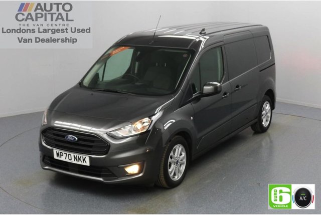 2020 70 FORD TRANSIT CONNECT 1.5 240 Limited EcoBlue Auto 120 BHP L2 LWB 3 Seats Low Emission