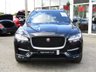 USED 2018 18 JAGUAR F-PACE 2.0 R-SPORT AWD 5d 178 BHP Finished in SANTORINI BLACK MET with contrasting EBONY FULL HEATED LEATHER TRIM. The Jaguar F-Pace is a large, stylish family car and one of the few SUVs on sale that is genuinely good fun to drive. It has a host of features that include Sat Nav, Heated Leather, DAB Radio, Power rear Boot, Alloys, Cruise Control and much more. Farnell Jaguar Dealer Serviced at 22074 miles and at 45703 miles. MOT due 6/5/2022.