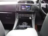 USED 2018 18 JAGUAR F-PACE 2.0 R-SPORT AWD 5d 178 BHP Finished in SANTORINI BLACK MET with contrasting EBONY FULL HEATED LEATHER TRIM. The Jaguar F-Pace is a large, stylish family car and one of the few SUVs on sale that is genuinely good fun to drive. It has a host of features that include Sat Nav, Heated Leather, DAB Radio, Power rear Boot, Alloys, Cruise Control and much more. Farnell Jaguar Dealer Serviced at 22074 miles and at 45703 miles. MOT due 6/5/2022.
