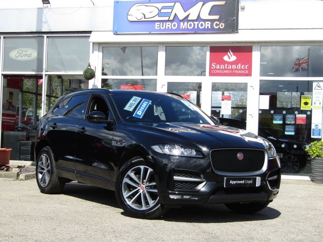 2018 18 Jaguar F-Pace 2.0 R-SPORT AWD 5d 178 BHP