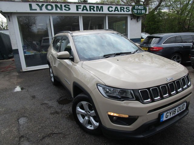 2018 18 Jeep Compass 1.4 MULTIAIR II LONGITUDE 5d 138 BHP