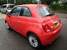 USED 2019 19 FIAT 500 1.2 LOUNGE 3d 69 BHP NEW SHAPE One Owner, Just Serviced, Balance of Fiat Manufacturer Warranty & MOT until June 2022, Great fuel economy!