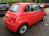 USED 2019 19 FIAT 500 1.2 LOUNGE 3d 69 BHP NEW SHAPE One Owner, Just Serviced, Balance of Fiat Manufacturer Warranty & MOT until June 2022, Great fuel economy!