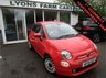 USED 2019 19 FIAT 500 1.2 LOUNGE 3d 69 BHP NEW SHAPE One Owner, Just Serviced, Balance of Fiat Manufacturer Warranty & MOT until June 2022, Great fuel economy!