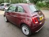 USED 2017 67 FIAT 500 1.2 LOUNGE 3d 69 BHP NEW SHAPE One Owner, Fiat Main Dealer Service History + Just Serviced, NEW MOT, Great fuel economy!