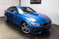 USED 2015 15 BMW 4 SERIES 3.0 435D XDRIVE M SPORT 2d 309 BHP SAT NAV+FULL LEATHER+ELEC SEATS