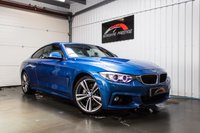USED 2015 15 BMW 4 SERIES 3.0 435D XDRIVE M SPORT 2d 309 BHP SAT NAV+FULL LEATHER+ELEC SEATS