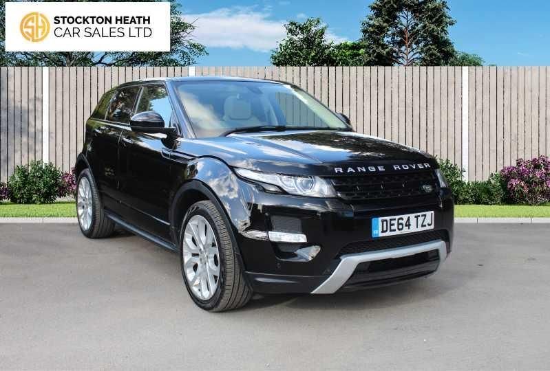 View our LAND ROVER RANGE ROVER EVOQUE