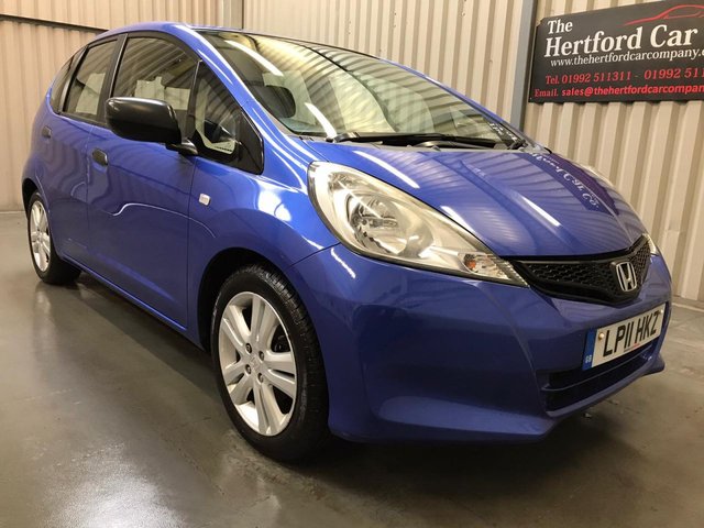 2011 11 Honda Jazz 1.2 I-VTEC S AC 5d 89 BHP