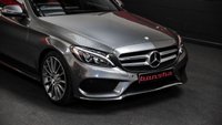 USED 2017 17 MERCEDES-BENZ C CLASS 2.1 C220 D AMG LINE PREMIUM PLUS 4d 170 BHP Immaculate Red Leather