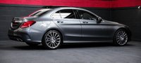 USED 2017 17 MERCEDES-BENZ C CLASS 2.1 C220 D AMG LINE PREMIUM PLUS 4d 170 BHP Immaculate Red Leather