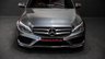 USED 2017 17 MERCEDES-BENZ C CLASS 2.1 C220 D AMG LINE PREMIUM PLUS 4d 170 BHP Immaculate Red Leather