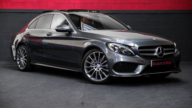 2017 17 Mercedes-Benz C Class 2.1 C220 D AMG LINE PREMIUM PLUS 4d 170 BHP