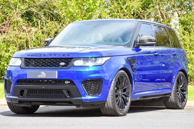 2017 66 Land Rover Range Rover Sport 5.0 V8 SVR 5d 543 BHP