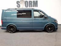 USED 2019 19 VOLKSWAGEN TRANSPORTER 2.0 T28 TDI P/V HIGHLINE BMT 150 BHP **DAY VAN** 6 SEATS R&R BED UK STAYCATION