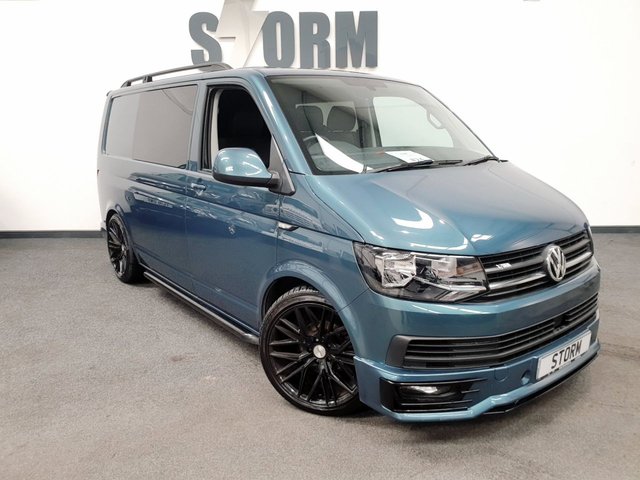 2019 19 Volkswagen Transporter 2.0 T28 TDI P/V HIGHLINE BMT 150 BHP **DAY VAN** 6 SEATS R&R BED