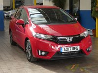 USED 2017 17 HONDA JAZZ 1.3 I-VTEC EX NAVI 5d 101 BHP SAT NAV REAR VIEW CAMERA