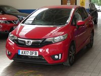 USED 2017 17 HONDA JAZZ 1.3 I-VTEC EX NAVI 5d 101 BHP SAT NAV REAR VIEW CAMERA