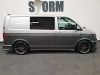 USED 2018 18 VOLKSWAGEN TRANSPORTER  VW T6 HIGHLINE BMT 150 BHP ** DAY VAN ** 5 SEATS ** 240V HOOK UP ** Day Van ** Staycation **