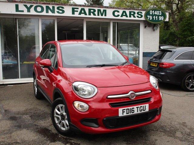 2016 16 Fiat 500x 1.6 POP 5d 110 BHP