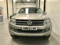 USED 2014 63 VOLKSWAGEN AMAROK 2.0 DC TDI HIGHLINE 4MOTION 178 BHP NO VAT, Low-Mileage-Huge Spec!