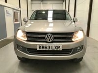 USED 2014 63 VOLKSWAGEN AMAROK 2.0 DC TDI HIGHLINE 4MOTION 178 BHP NO VAT, Low-Mileage-Huge Spec!