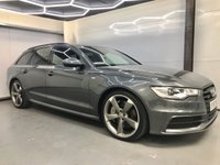 USED 2013 W AUDI A6 3.0 AVANT BiTDi QUATTRO BLACK EDITION 5d 313 BHP VAT Q, Very Low Mileage, FSH
