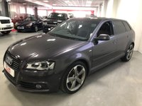 USED 2012 12 AUDI A3 1.8 SPORTBACK TFSI S LINE SPECIAL EDITION 5d 153 BHP * CLIMATE CONTROL* 2 KEYS * MOT MARCH 22 * PANORAMIC ROOF * 18 INCH ALLOYS * PARKING SENSORS *