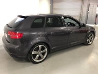 USED 2012 12 AUDI A3 1.8 SPORTBACK TFSI S LINE SPECIAL EDITION 5d 153 BHP * CLIMATE CONTROL* 2 KEYS * MOT MARCH 22 * PANORAMIC ROOF * 18 INCH ALLOYS * PARKING SENSORS *