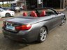 USED 2015 65 BMW 4 SERIES 3.0 435D XDRIVE M SPORT 2d 309 BHP Finished in MINERAL GREY MET with contrasting RED ELECTRIC MEMORY HEATED SEATS. This New Shape 4 Series offers a great mix of performance, style, efficiency, comfort and techy features than almost any other convertibles on the market today. Features include Sat Nav, DAB radio, 19" Alloys, B/Tooth, Heated Red Leather electric memory seats and much more. Dealer serviced at 11098 miles, 16966 miles, 29059 miles, 44218 miles, 50582 miles, 52967 miles and at 63161 miles on 4/1/2021. 12 Months MOT.