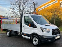 USED 2017 17 FORD TRANSIT 350EF TDCi 130 L5 14ft DROPSIDE+T/LIFT SRW Choice in Stock!