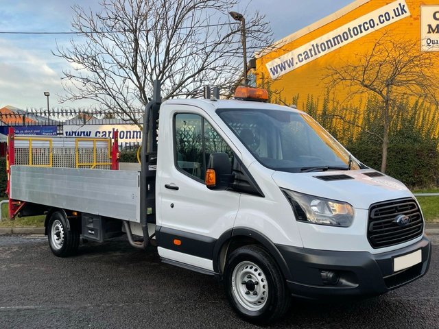 2017 17 Ford Transit 350EF TDCi 130 L5 14ft DROPSIDE+T/LIFT SRW