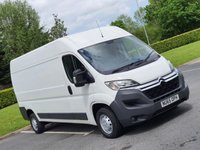 USED 2015 65 CITROEN RELAY 2.2 35 L3H2 ENTERPRISE HDI 129 BHP NO  VAT **  1 OWNER FROM BRAND NEW