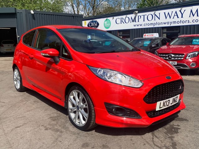 2013 13 FORD FIESTA 1.0 ZETEC S 3d 124 BHP